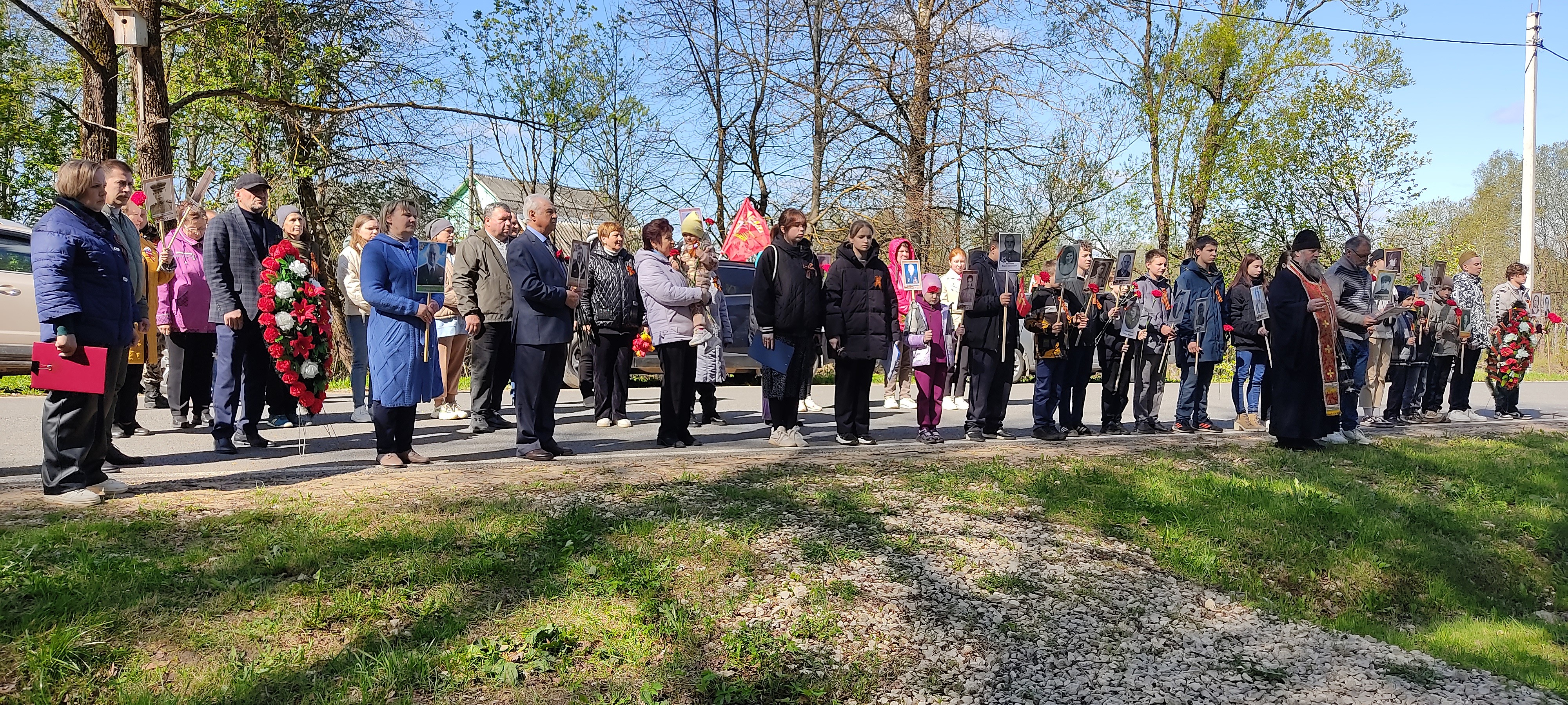 Торжественный митинг, посвященный 80-летию Победы в Великой Отечественной войне.